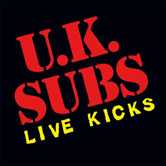 UK SUBS — Live Kicks (Orange Vinyl)