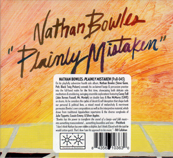 NATHAN BOWLES — PLAINLY MISTAKEN