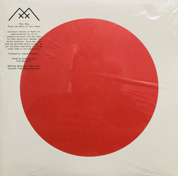 XIU XIU — PLAYS THE MUSIC OF TWIN PEAKS (WHITE AND CLEAR VINYL)