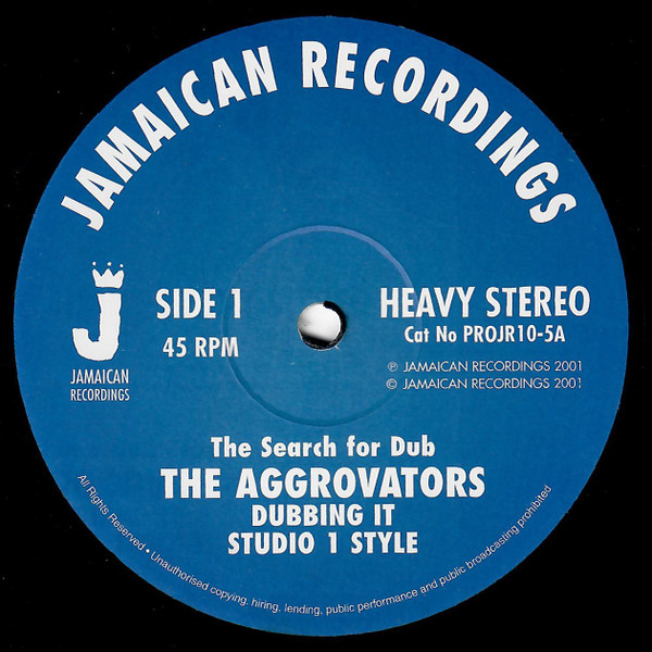 AGGROVATORS — SEARCH FOR DUB