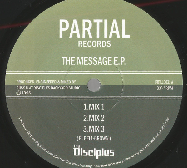 DISCIPLES THE — MESSAGE THE