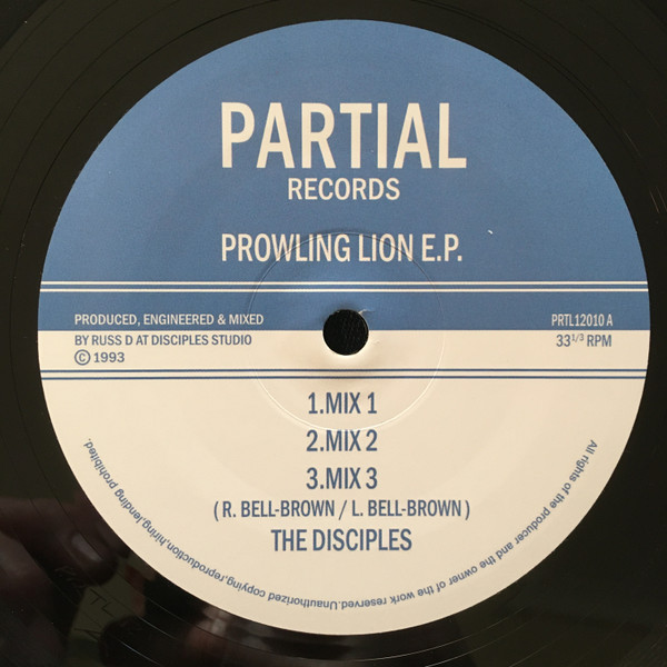 DISCIPLES THE — PROWLING LION EP