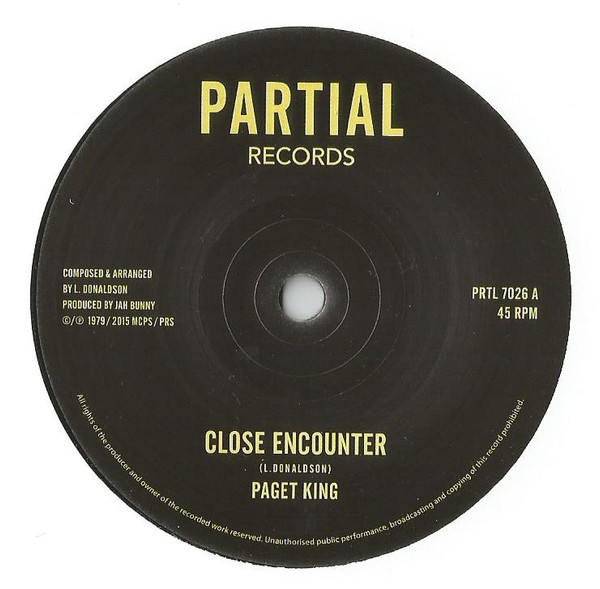 PAGET KING — CLOSE ENCOUNTER