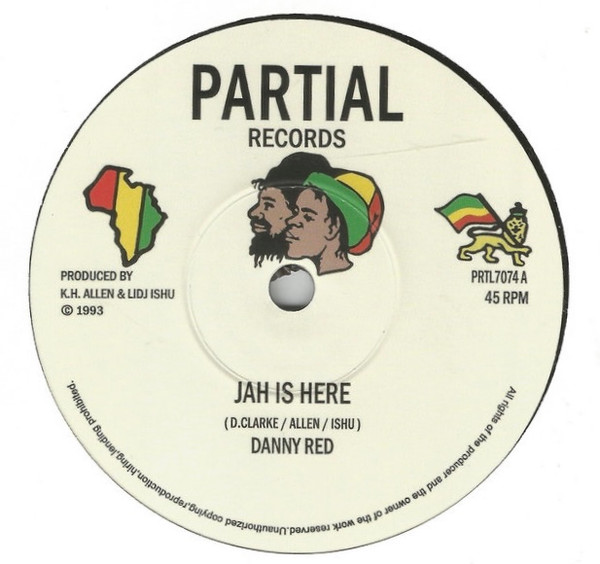 DANNY RED — JAH IS HERE