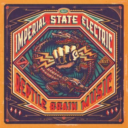 IMPERIAL STATE ELECTRIC — Reptile Brain Music (Red Vinyl)