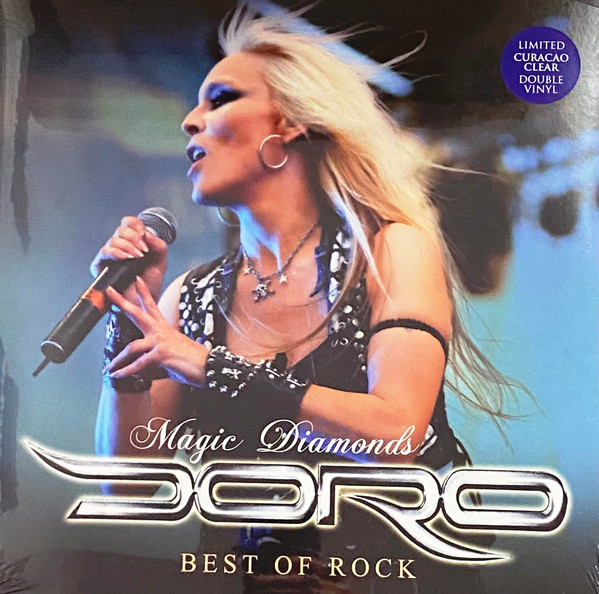 DORO — Magic Diamonds - Best Of Rock (Curacao Clear Vinyl)