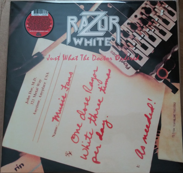 RAZOR WHITE — JUST WHAT THE DOCTOR ORDERED