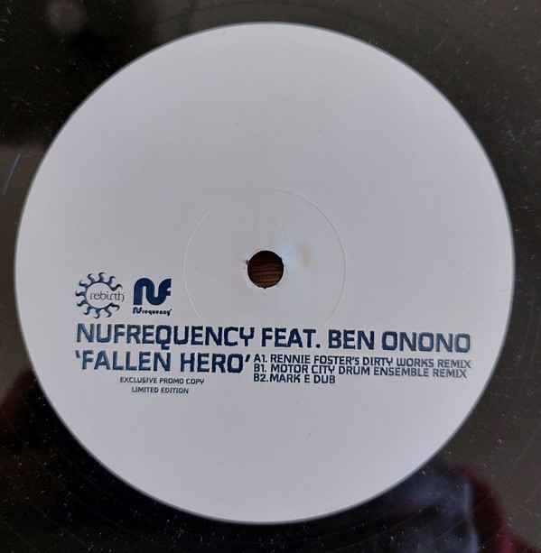 Nufrequency Ft Ben Onono — Fallen Hero