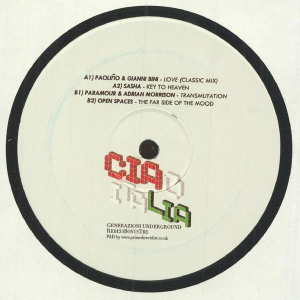 Various Artists — Ciao Italia Generazioni Underground - Bonus EP Tre