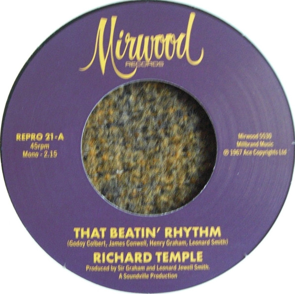 Richard Temple / Jimmy Conwell — That Beatin' Rhythn / Cigarette Ashes