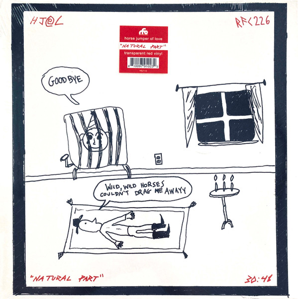 HORSE JUMPER OF LOVE — THE NATURAL PART (TRANSPARENT RED VINYL)