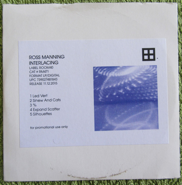 ROSS MANNING — Interlacing