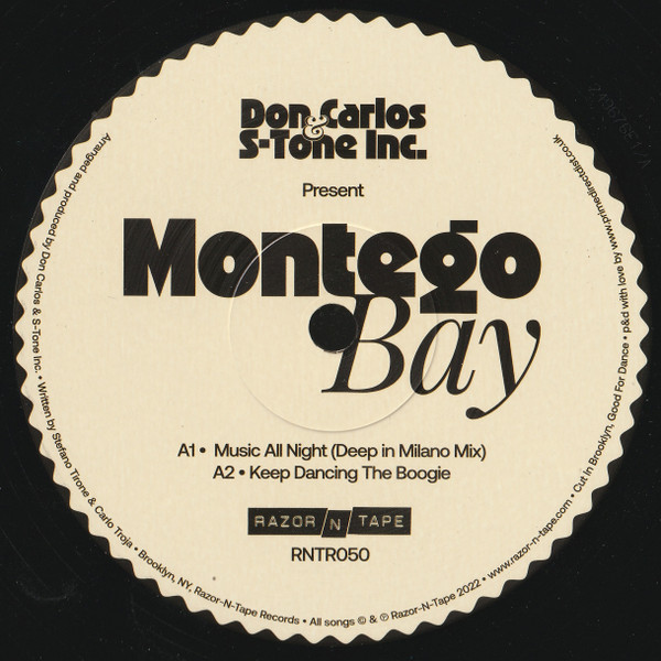 Don Carlos & S-Tone Present: Montego Bay — Dreaming The Future EP