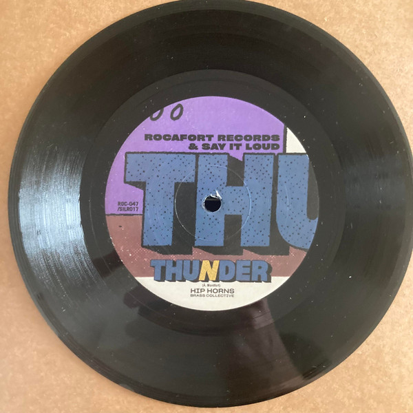 Hip Horns Brass Collective — Thunder b/w "Marathon Runner (Street Version)