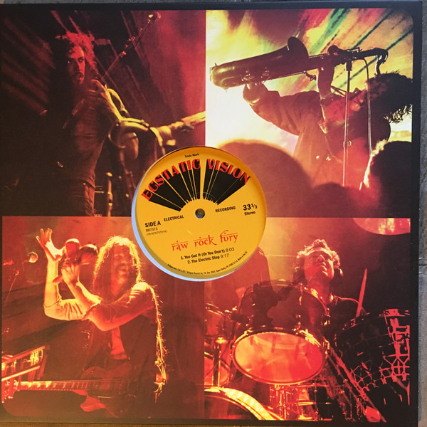 ECSTATIC VISION — RAW ROCK FURY