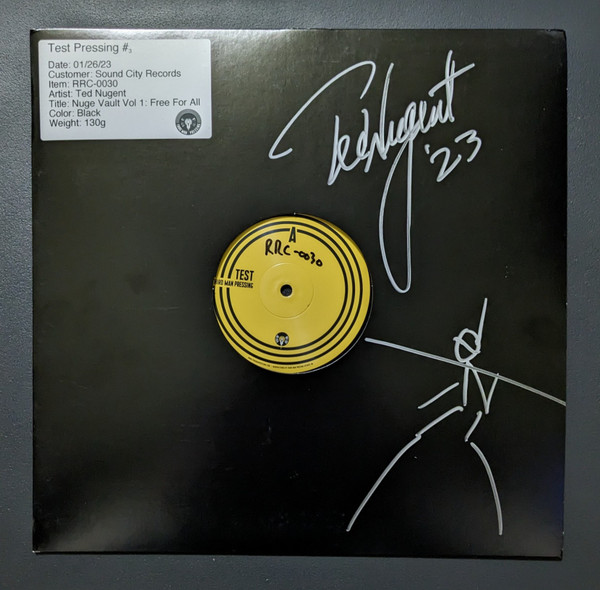 TED NUGENT — NUGE VAULT VOL. 1 FREE-FOR-A