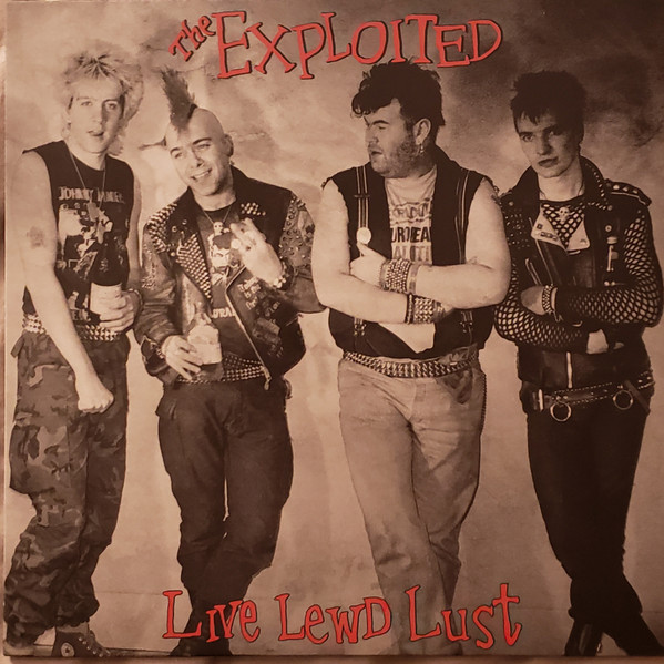 EXPLOITED — Live Lewd Lust (Yellow Vinyl)