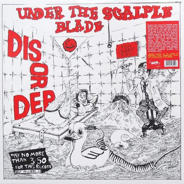 DISORDER — Under The Scalpel Blade (Burgundy Vinyl)