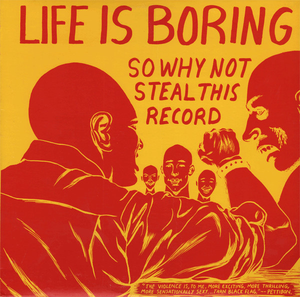 VARIOUS ARTISTS — Life Is Boring So Why Not Steal This Record (Yellow Vinyl)