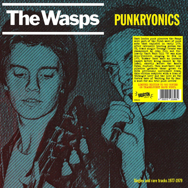 WASPS — Punkryonics Singles & Rare Tracks 1977-1979 (Translucent Blue Vinyl)