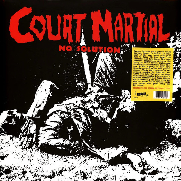 COURT MARTIAL — No Solution: Singles & Demos 1981/1982 (Teal Vinyl)
