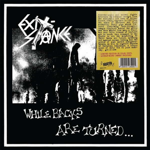 EXIT-STANCE — While Backs Are Turned... (Coloured Vinyl)