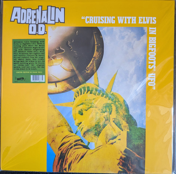 ADRENALIN O.D. — Cruising With Elvis In Bigfoots U.F.O. (Coloured Vinyl)