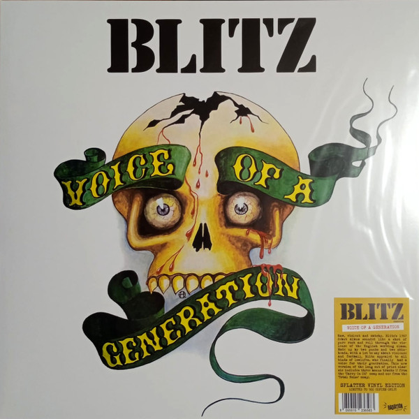 BLITZ — Voice Of A Generation (Splatter Vinyl)