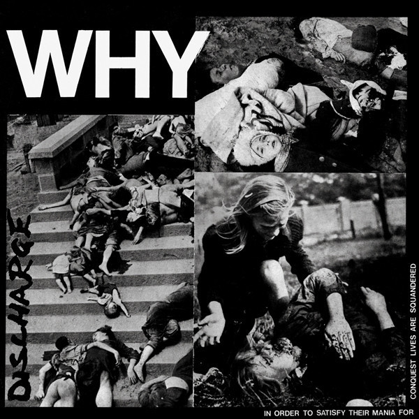 DISCHARGE — Why (Red Vinyl)