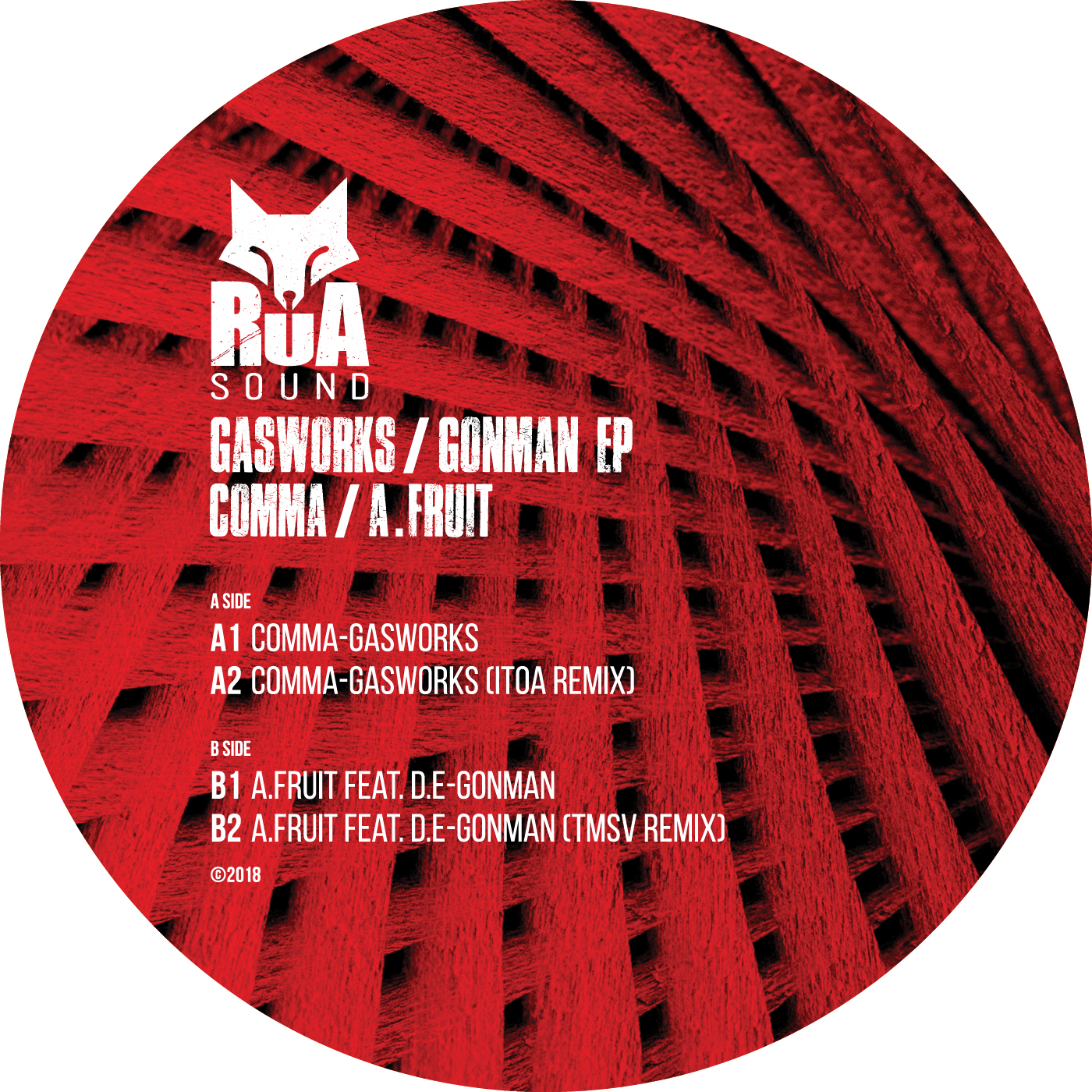 Comma, Itoa, A.Fruit & TMSV — Gasworks / Gonman EP
