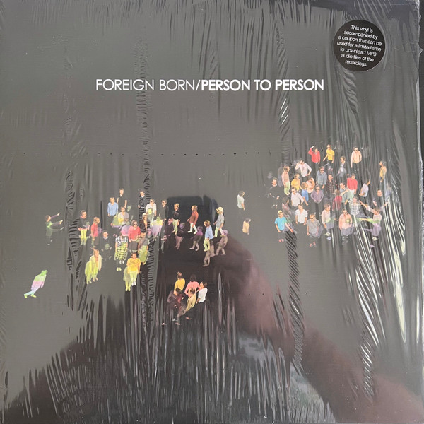 FOREIGN BORN — PERSON TO PERSON