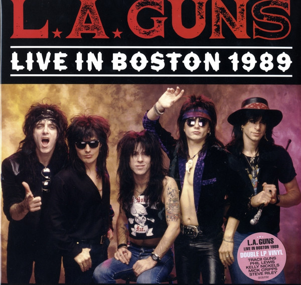 L.A.GUNS — LIVE IN BOSTON 1989