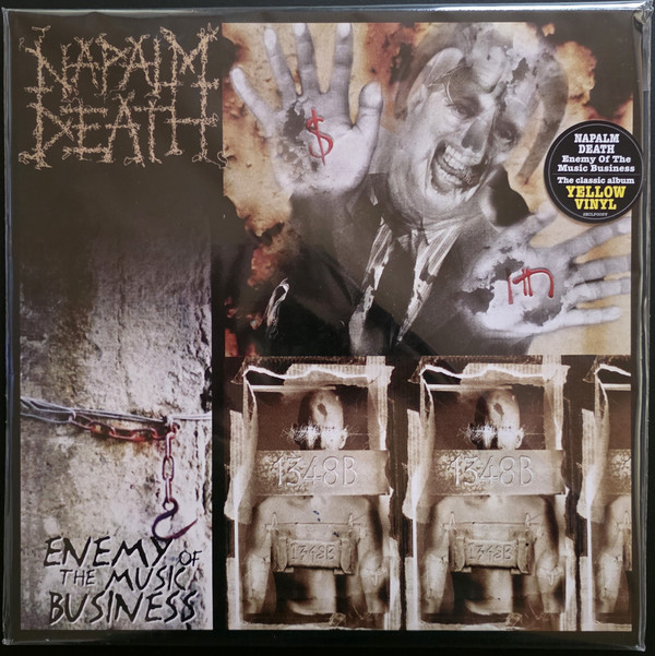 NAPALM DEATH — Enemy Of The Music Business (Yellow Vinyl)