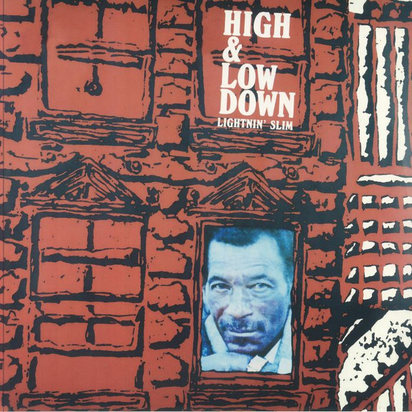 LIGHTNIN SLIM — High & Low Down (Blue/Grey Smokey Vinyl)