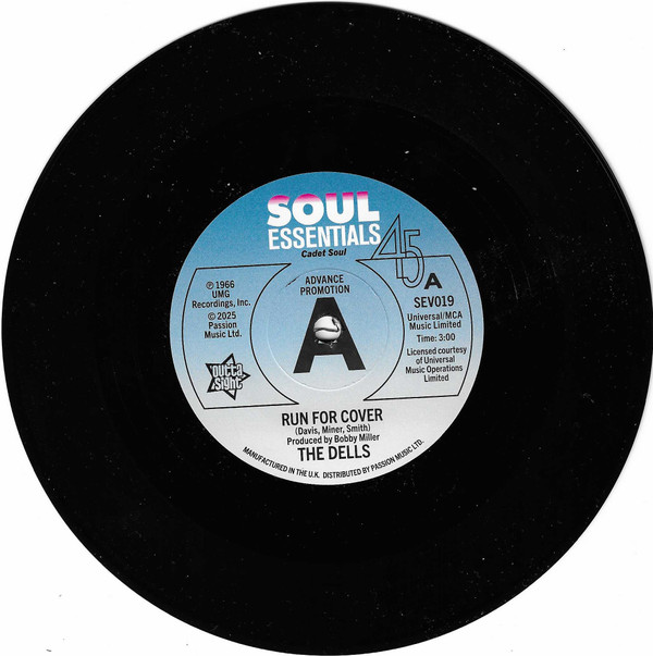 THE DELLS — RUN FOR COVER / WEAR IT ON OUR FACE