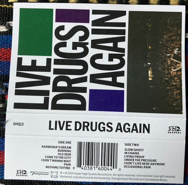 THE WAR ON DRUGS — LIVE DRUGS AGAIN