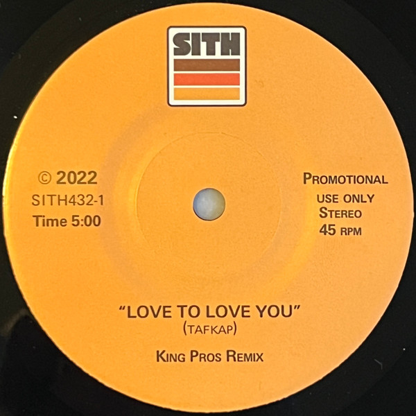 DSHON82 AND KING PROS — MOUNTAINS B/W LOVE TO LOVE YOU
