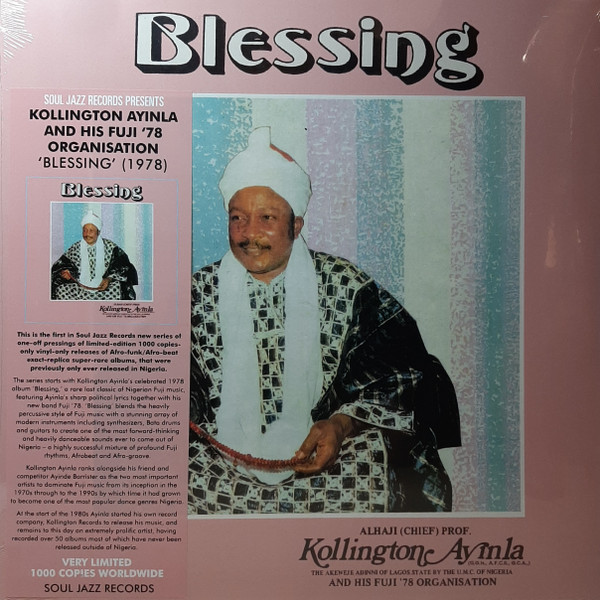 KOLLINGTON AYINLA AND HIS FUJI '78 ORGANISATION — BLESSING