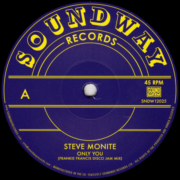 STEVE MONITE / TABU LEY ROCHEREAU — Only You / Hafi Deo