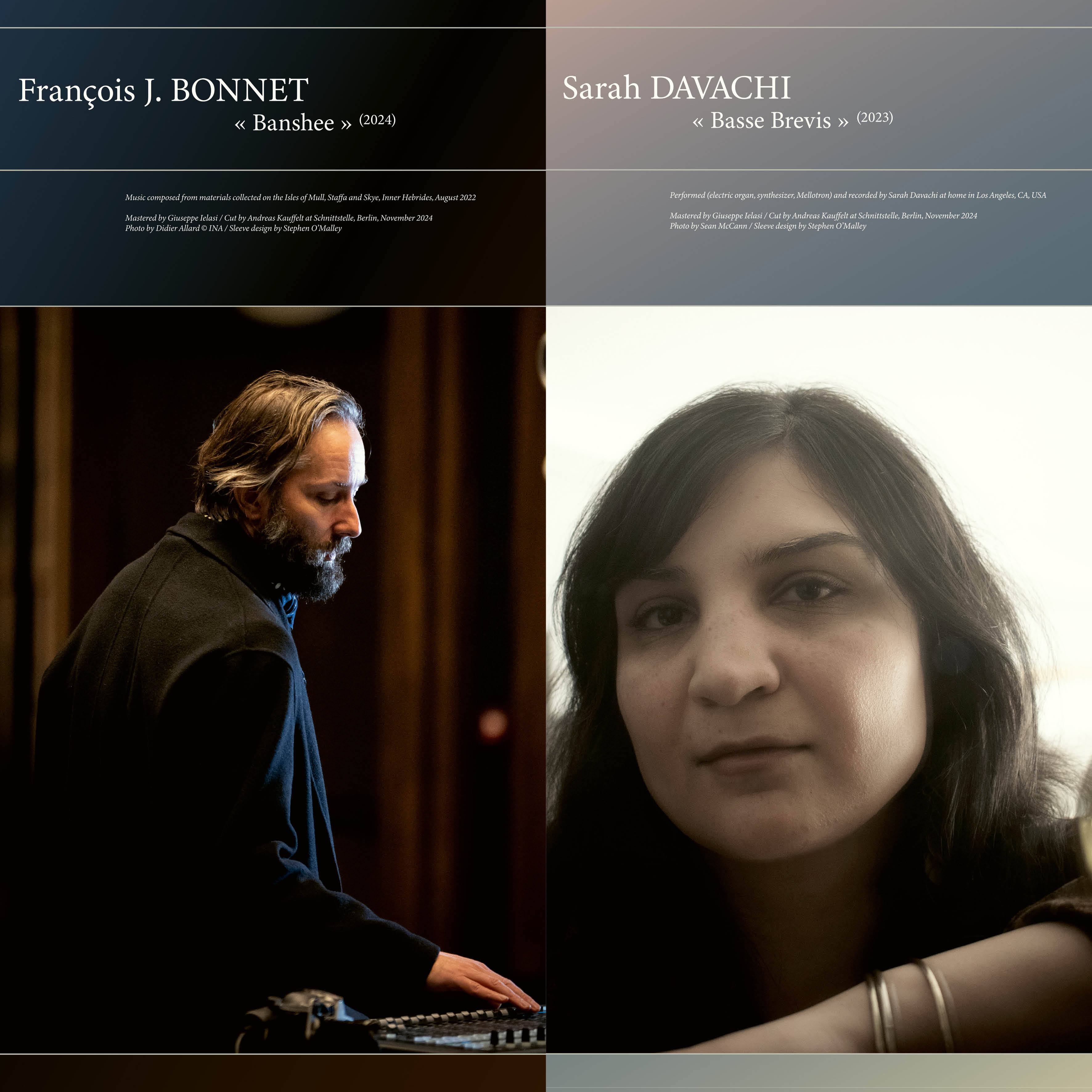 FRAN√ßOIS J. BONNET & SARAH DAVACHI — BANSHEE / BASSE BREVIS