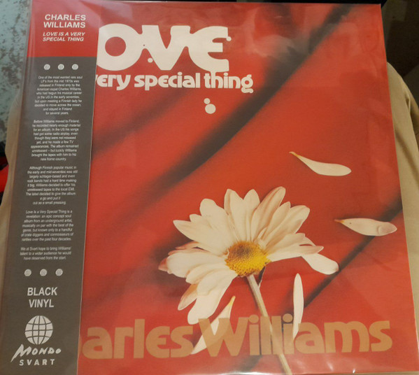 CHARLES WILLIAMS — LOVE IS A VERY SPECIAL THING