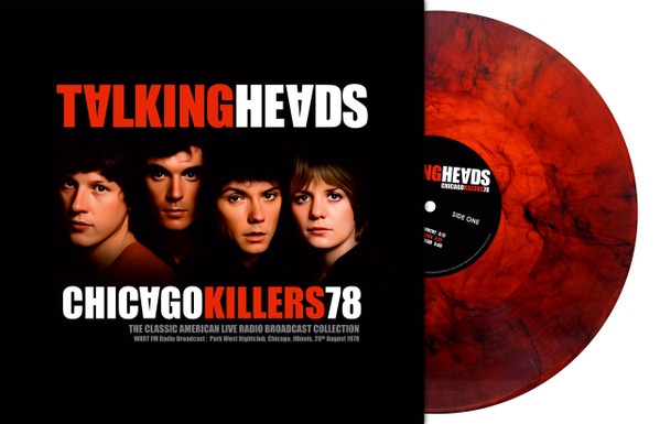 TALKING HEADS — Chicago Killers 78 (Red Marble Vinyl)