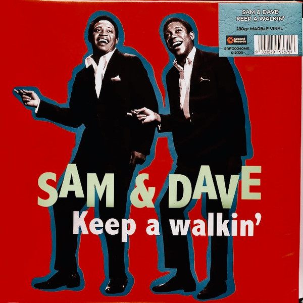 SAM AND DAVE — Keep A Walkin (Turquoise Marble Vinyl)