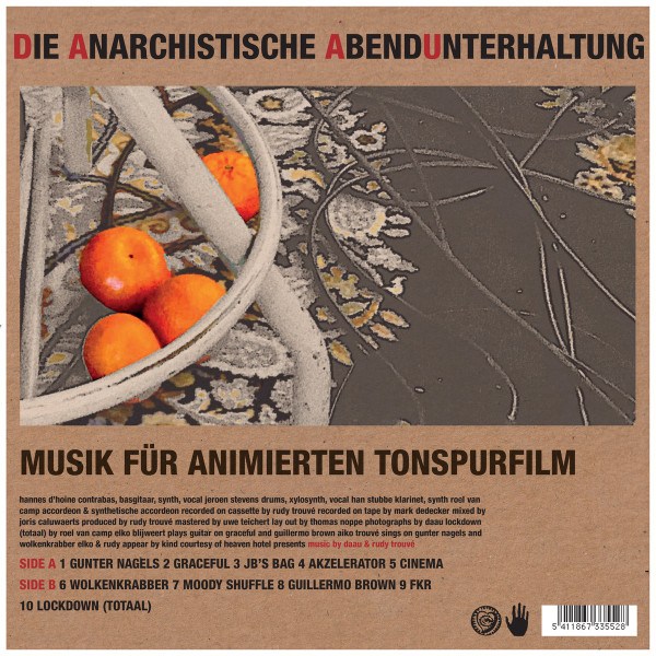 DIE ANARCHISTISCHE ABENDUNTERHALTUNG (DAAU) + RUDY — MUSIK F√ºR ANIMIERTEN TONSPURFILM