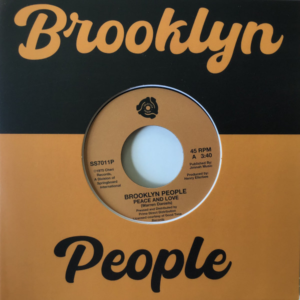 Brooklyn People — Peace and Love / Wreck