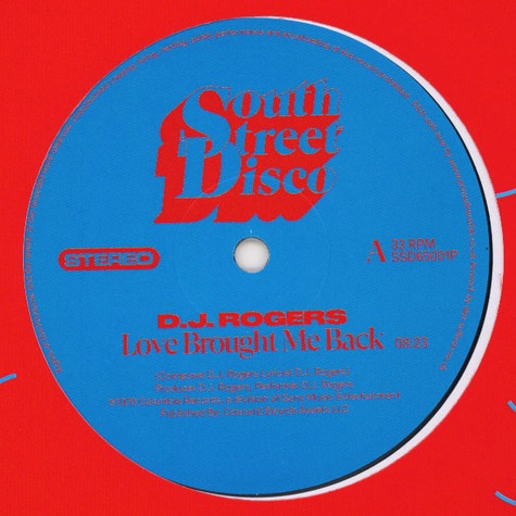 D.J. Rogers — Love Brought Me Back / Love You Forever