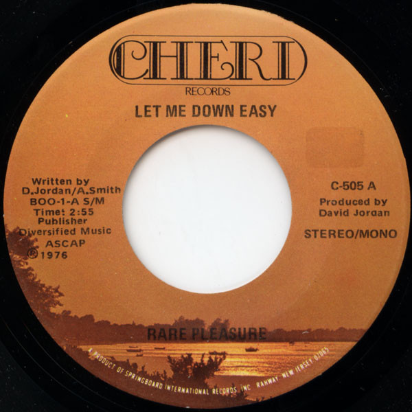 Rare Pleasure — Let Me Down Easy