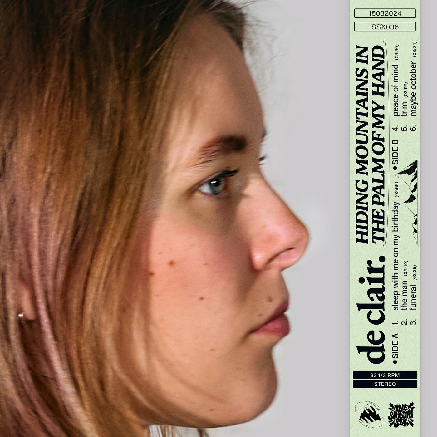 DE CLAIR. — HIDING MOUNTAINS IN THE PALM O