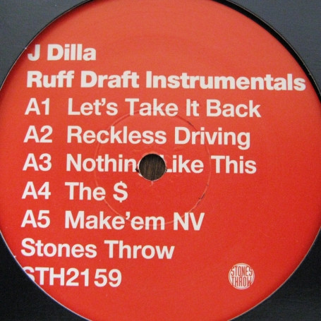 J DILLA — RUFF DRAFT INSTRUMENTALS