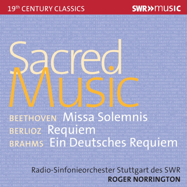 RADIO-SINFONIEORCHESTER STUTTG — ROGER NORRINGTON CONDUCTS SACR